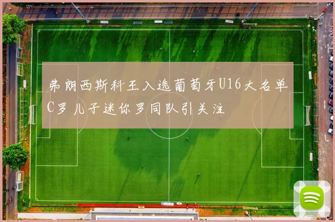 弗朗西斯科王入选葡萄牙U16大名单C罗儿子迷你罗同队引关注